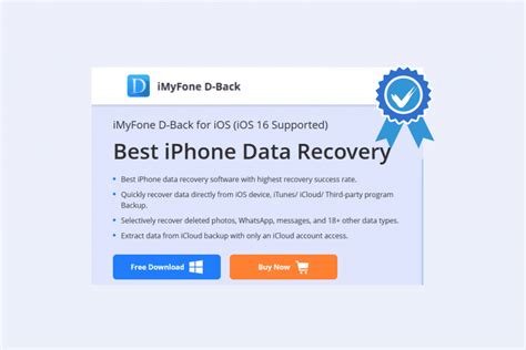 IMyfone D-Back 8.9.7.6 Download